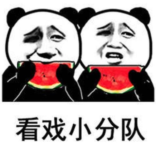 吃瓜表情包的含义